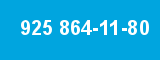 925 864-11-80 925 864-11-80